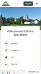 Mobile Screenshot of orland-sparebank.no